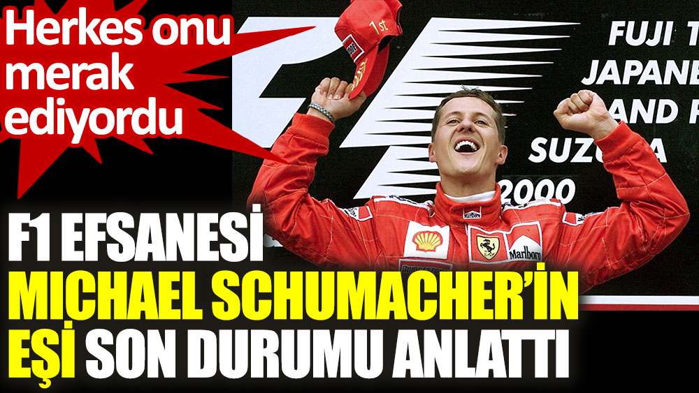 Formula 1 efsanesi Michael Schumacher'in son durumu