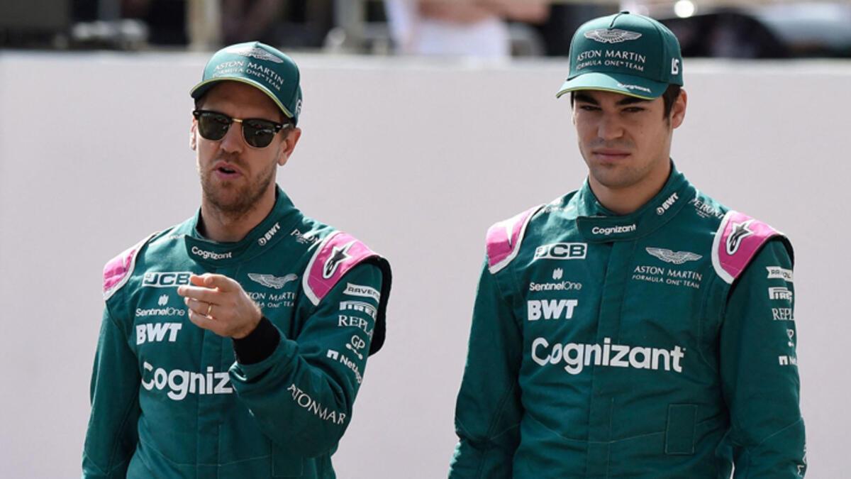 F1'de Vettel ve Stroll, 2022'de Aston Martin'de kalacak
