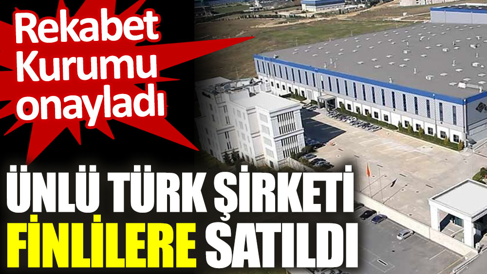 Türk ambalaj şirketi Finlilere satıldı