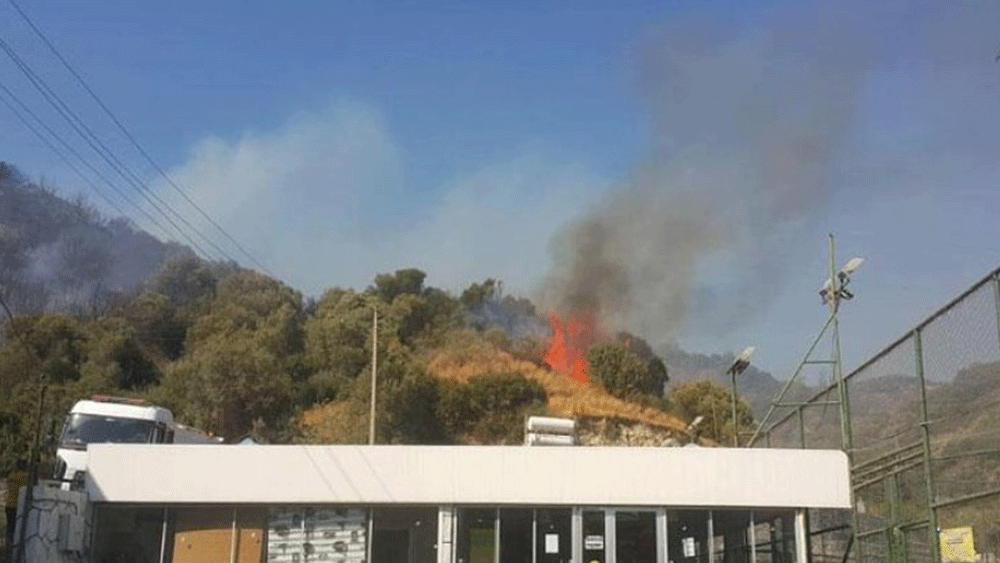 Aydın'da yangın! İki okul boşaltıldı