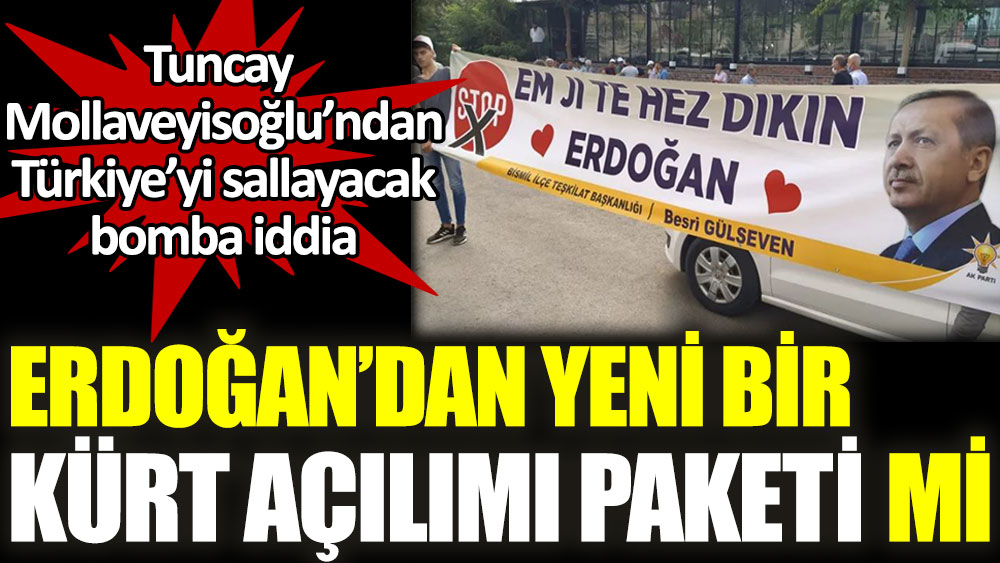 Erdoğan’dan yeni bir Kürt açılımı paketi mi? Türkiye’yi sallayacak bomba iddia