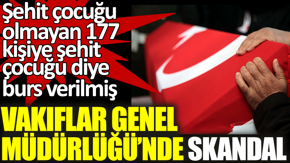 Vakıflar Genel Müdürlüğü'nde skandal