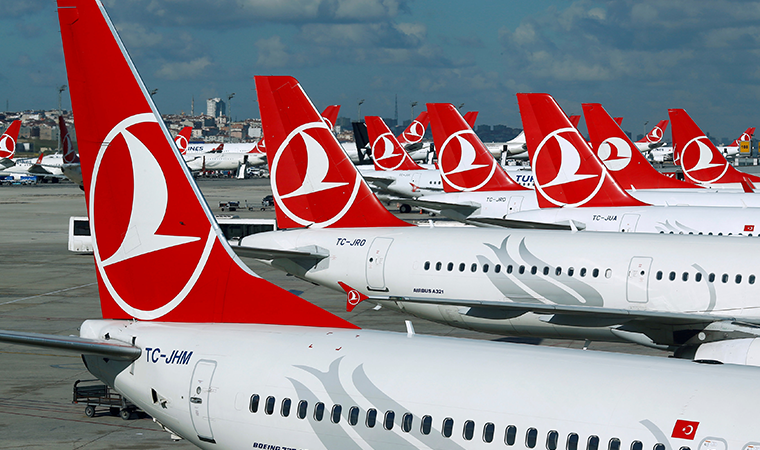 Türk Hava Yolları’nın uçuşları 12 Ekim'e kadar durduruldu