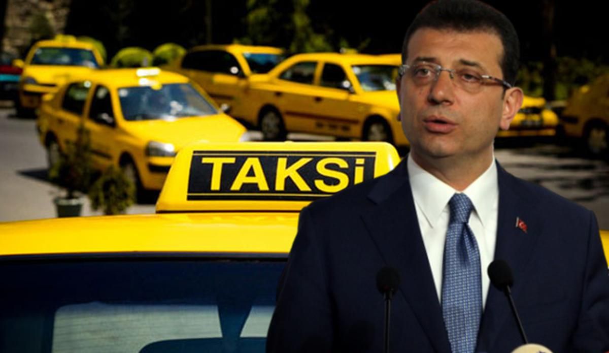 İmamoğlu'ndan İstanbullulara taksi sözü