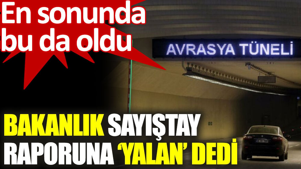 Bakanlık, Sayıştay raporuna ‘yalan’ dedi