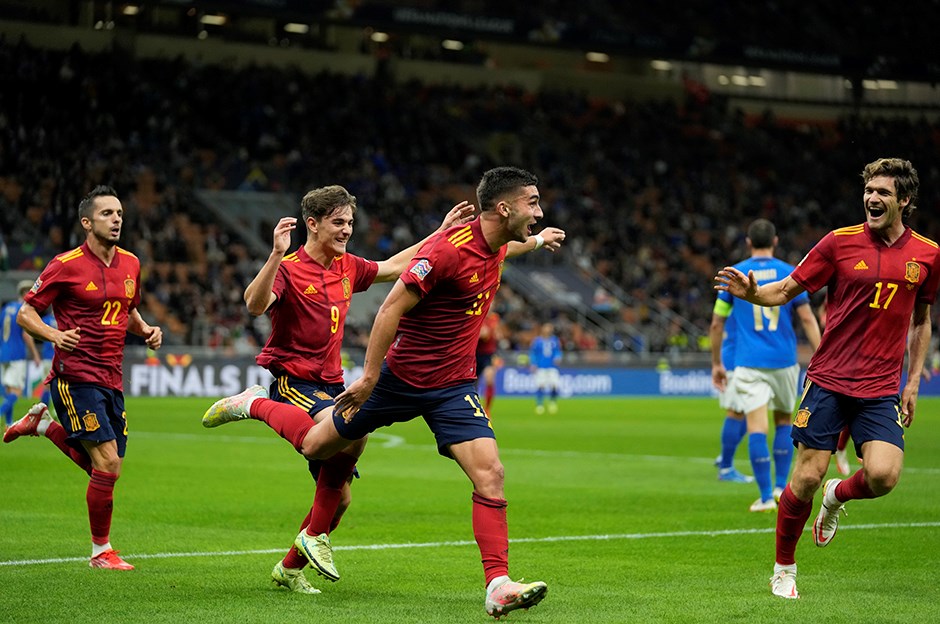 İspanya İtalya'yı devirerek UEFA Uluslar Ligi'nde finale çıktı