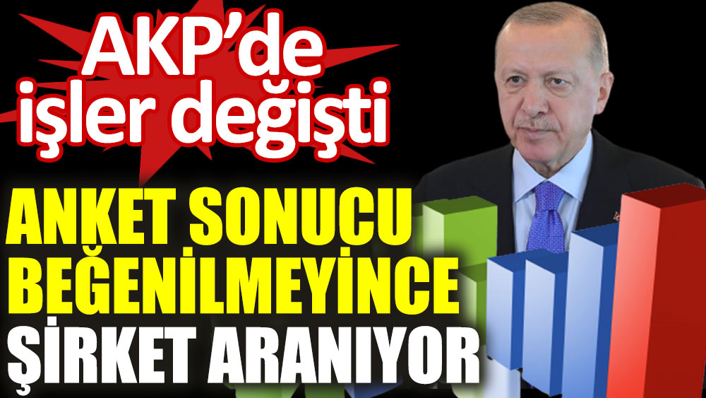 AKP'li yönetici anket sonucunu beğenmedi, şirketi aradı
