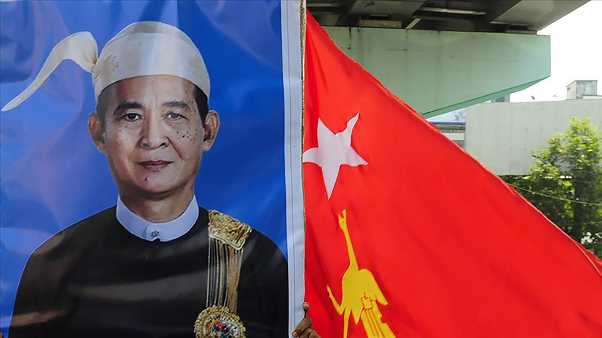 Gözaltındaki eski Myanmar Devlet Başkanı Win Myint, istifa etmeyi reddetti