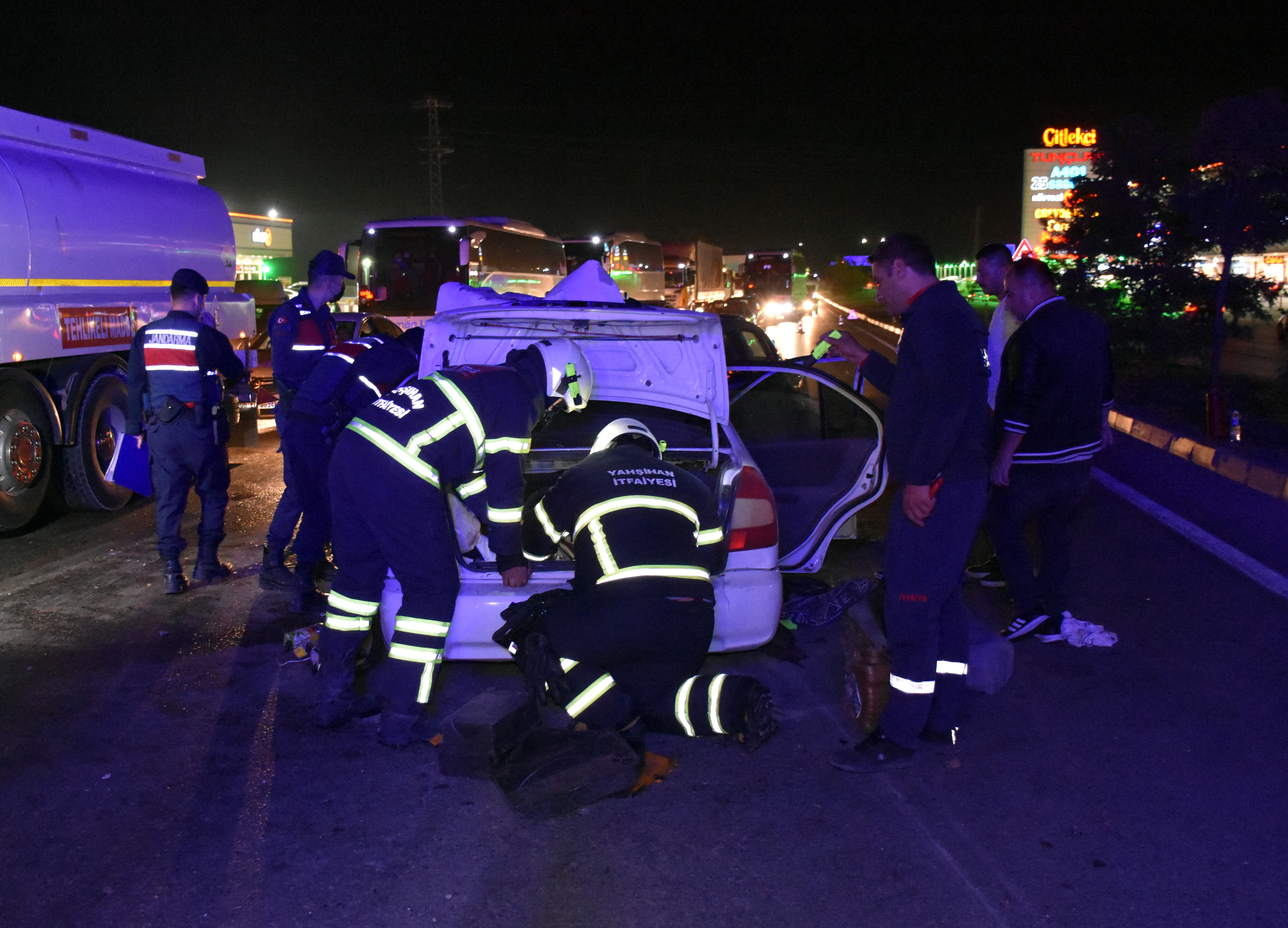 Kırıkkale'de kaza. 4 kişi yaralandı