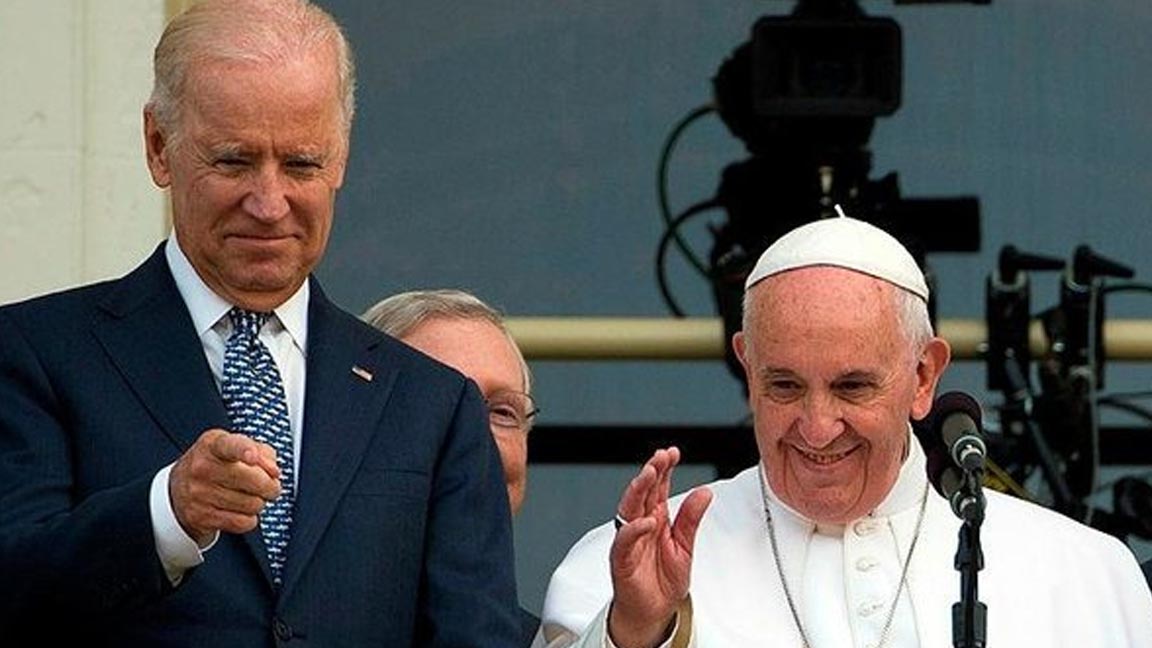 Joe Biden, Papa ile görüşecek