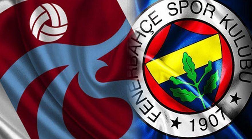 Trabzonspor-Fenerbahçe karşılaşmasının  ilk 11'leri belli oldu