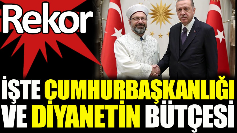 Cumhurbaşkanlığı’nın 2022 bütçesi 3.8 milyar TL, Diyanet’in 16.1 milyar TL oldu