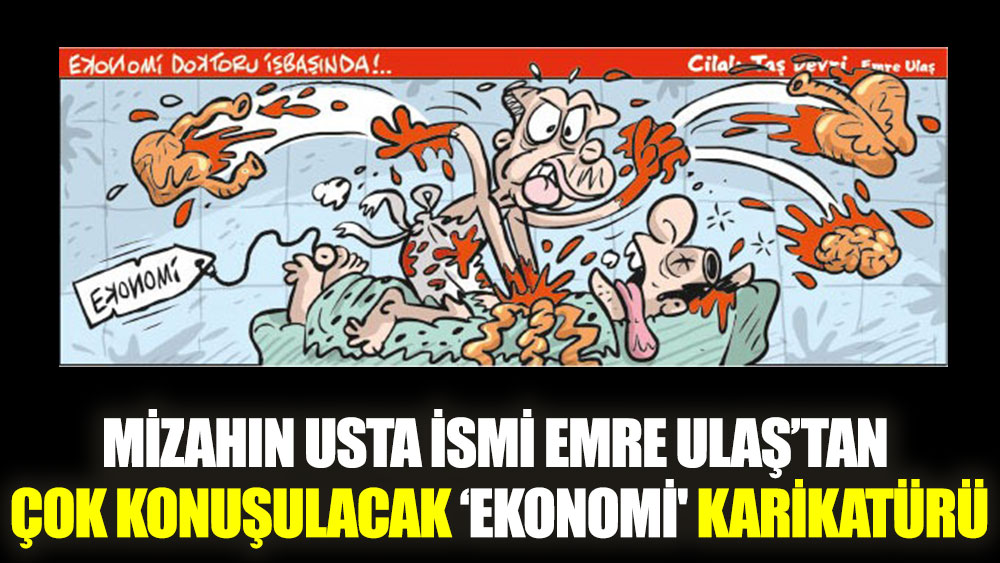 Emre Ulaş’tan çok konuşulacak ‘ekonomi' karikatürü