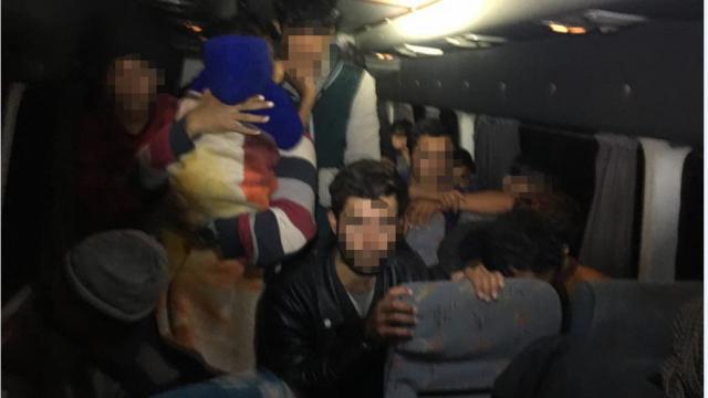 Kocaeli'de 40 kaçak göçmen yakalandı