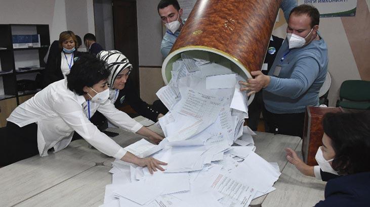 Özbekistan'da oy verme işlemi sona erdi