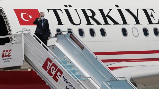 Erdoğan Azerbaycan'dan ayrıldı