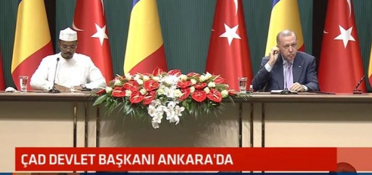 Erdoğan'dan ÇAD Devlet Başkanı ile ortak basın toplantısı