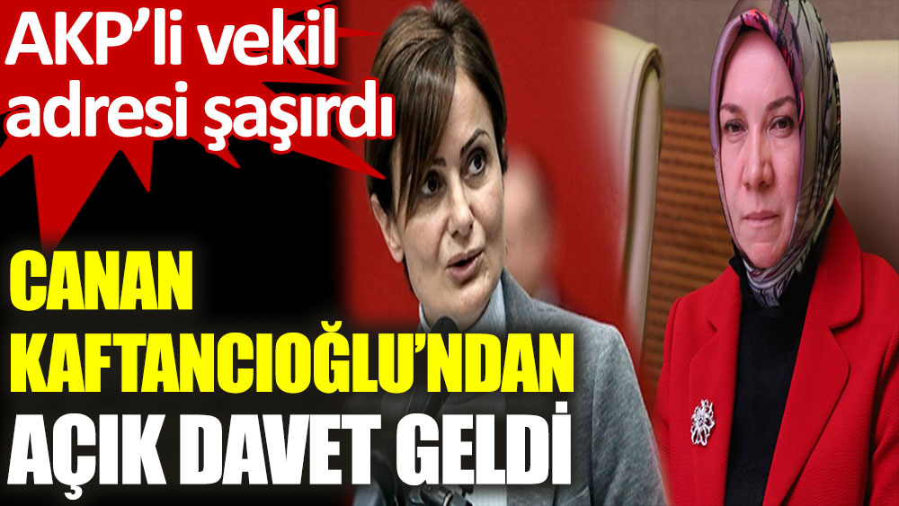 Canan Kaftancıoğlu yanıt verdi, AKP'li vekil paylaşımını sildi