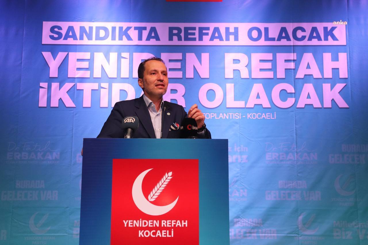 Yeniden Refah Partisi genel başkanı Fatih Erbakan karantinada