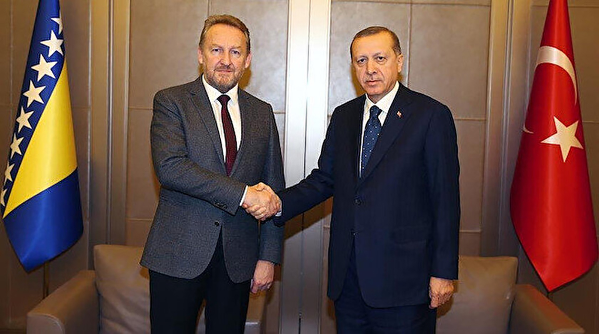 Cumhurbaşkanı Erdoğan, Bakir İzetbegoviç'i kabul etti