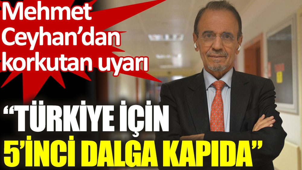 Mehmet Ceyhan: Türkiye için 5’inci dalga kapıda