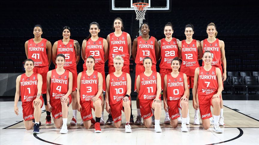 A Milli Kadın Basketbol Takımı Slovenya'da