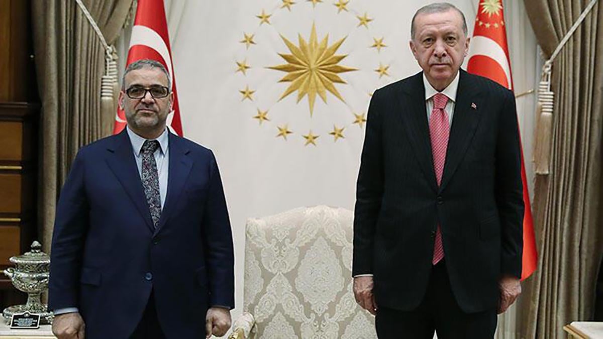 Erdoğan, Meşri ile bir araya geldi