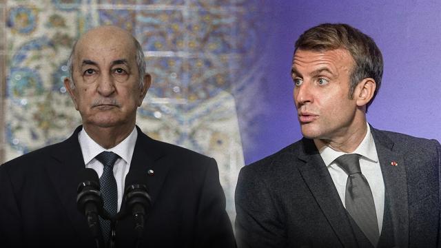 Cezayir Cumhurbaşkanı, Macron'a cevap vermedi