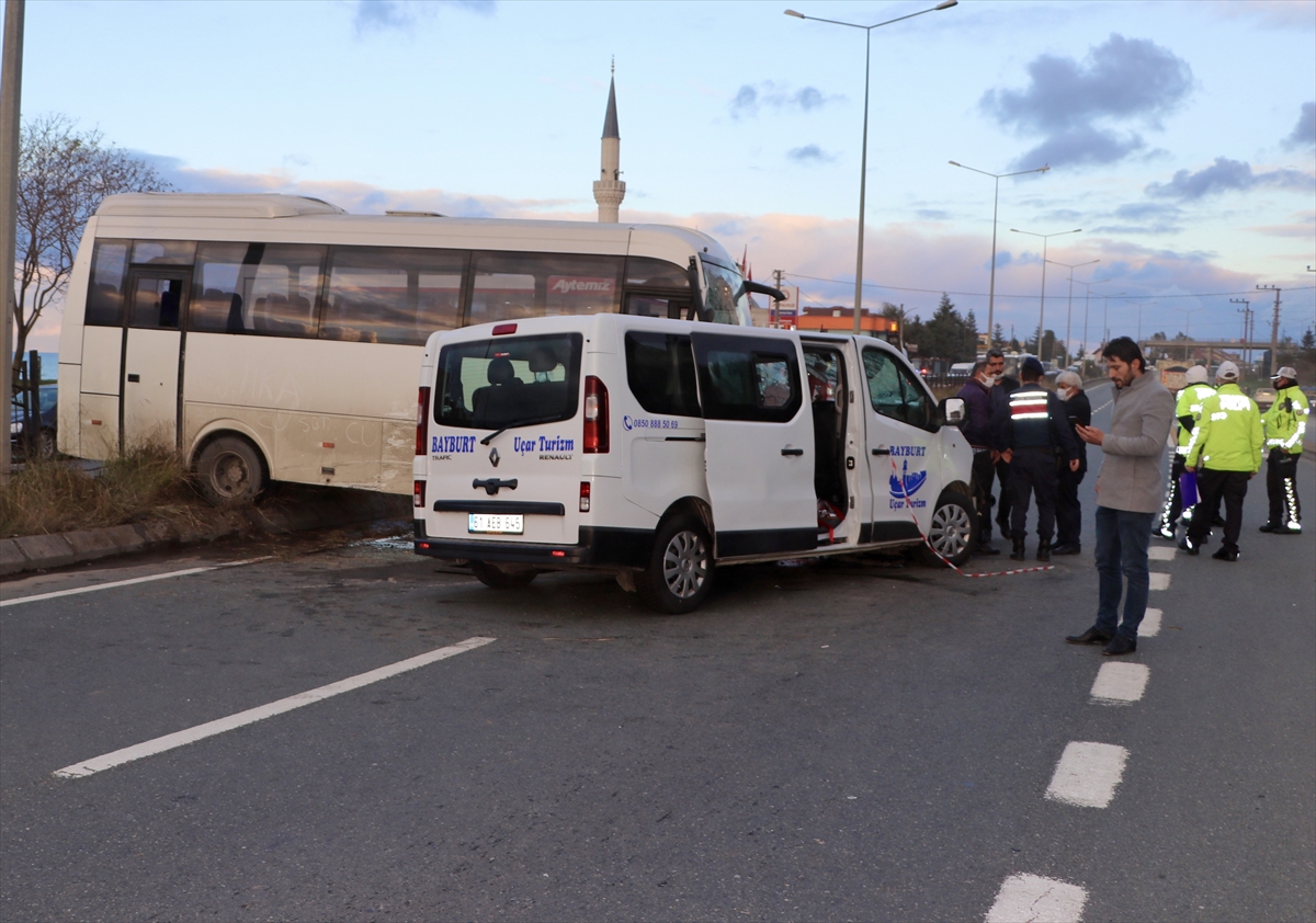 Trabzon'da zincirleme kaza: 7 yaralı