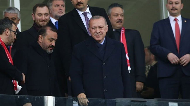 Erdoğan kritik maça gidiyor
