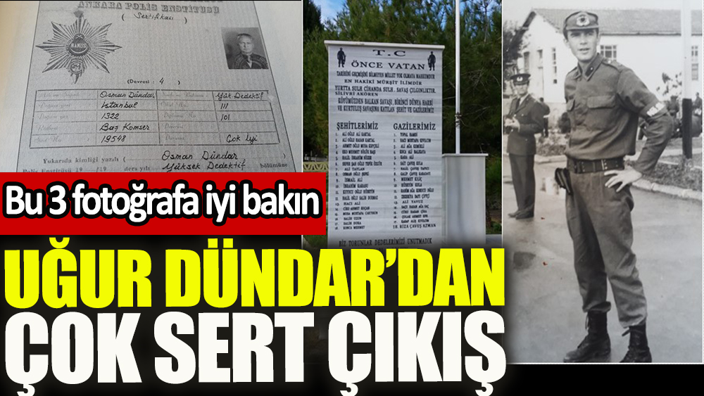 Uğur Dündar sert çıktı! Eleştirilere bu fotoğraflarla yanıt verdi