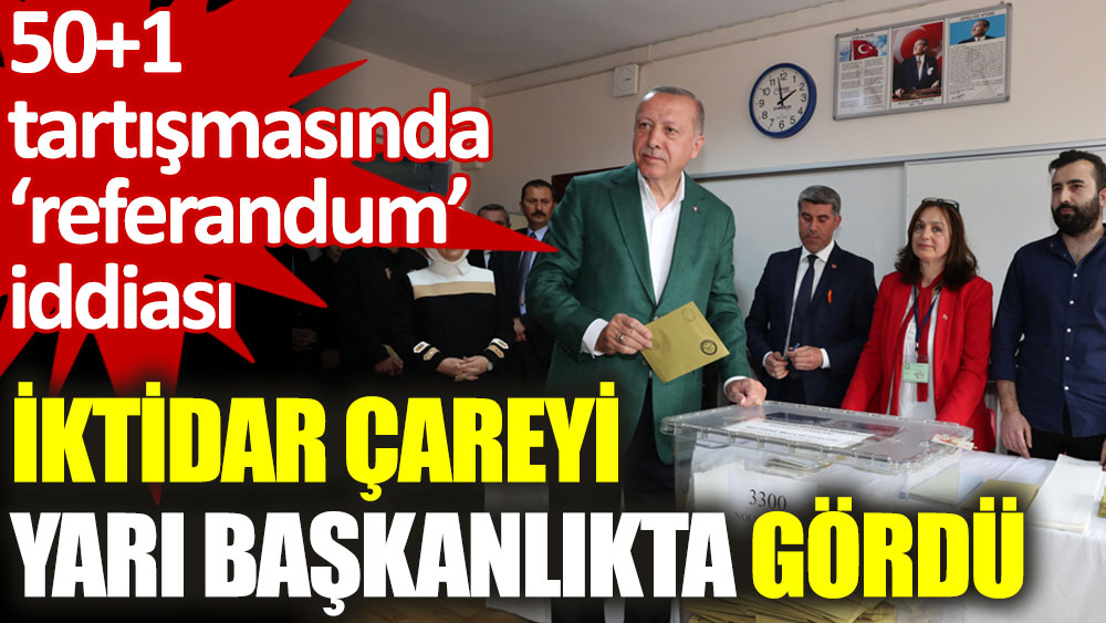 Murat Gezici: İktidar baharda referandumla yarı başkanlık isteyecek