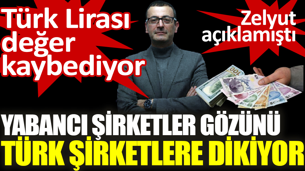 Türk Lirası değer kaybediyor yabancı şirketler gözünü Türk şirketlere dikiyor