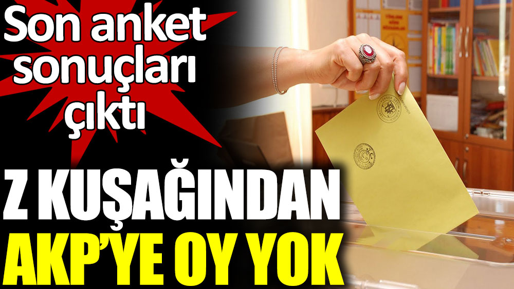 AKP'ye gençlerden oy çıkmadı