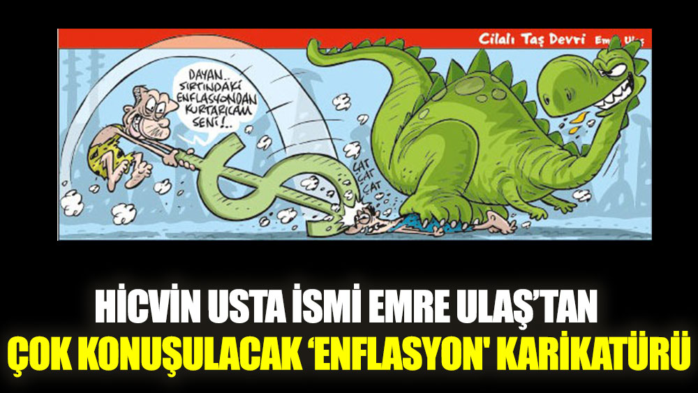 Emre Ulaş’tan çok konuşulacak ‘enflasyon' karikatürü