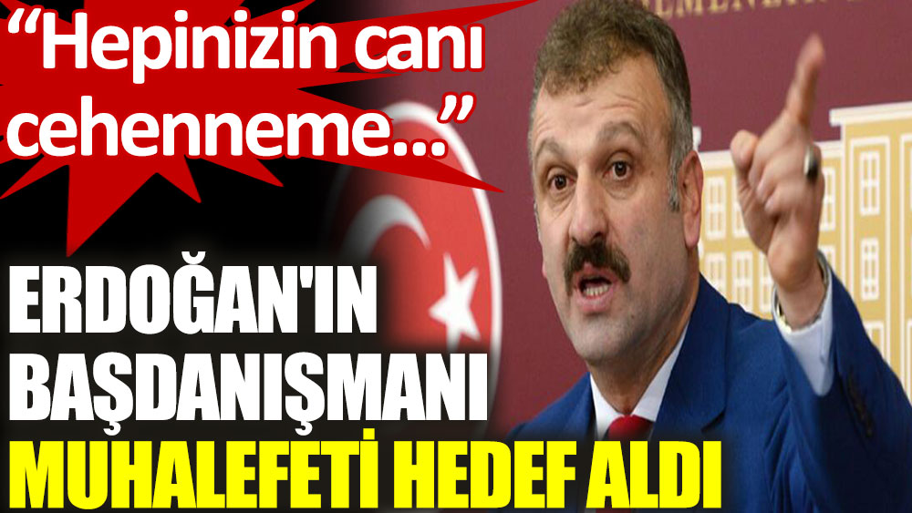 Erdoğan'ın başdanışmanı Oktay Saral'dan muhalefete: Hepinizin canı cehenneme!