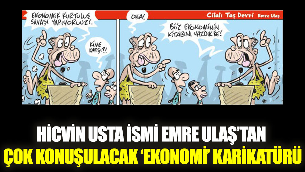 Emre Ulaş’tan çok konuşulacak ‘ekonomi' karikatürü