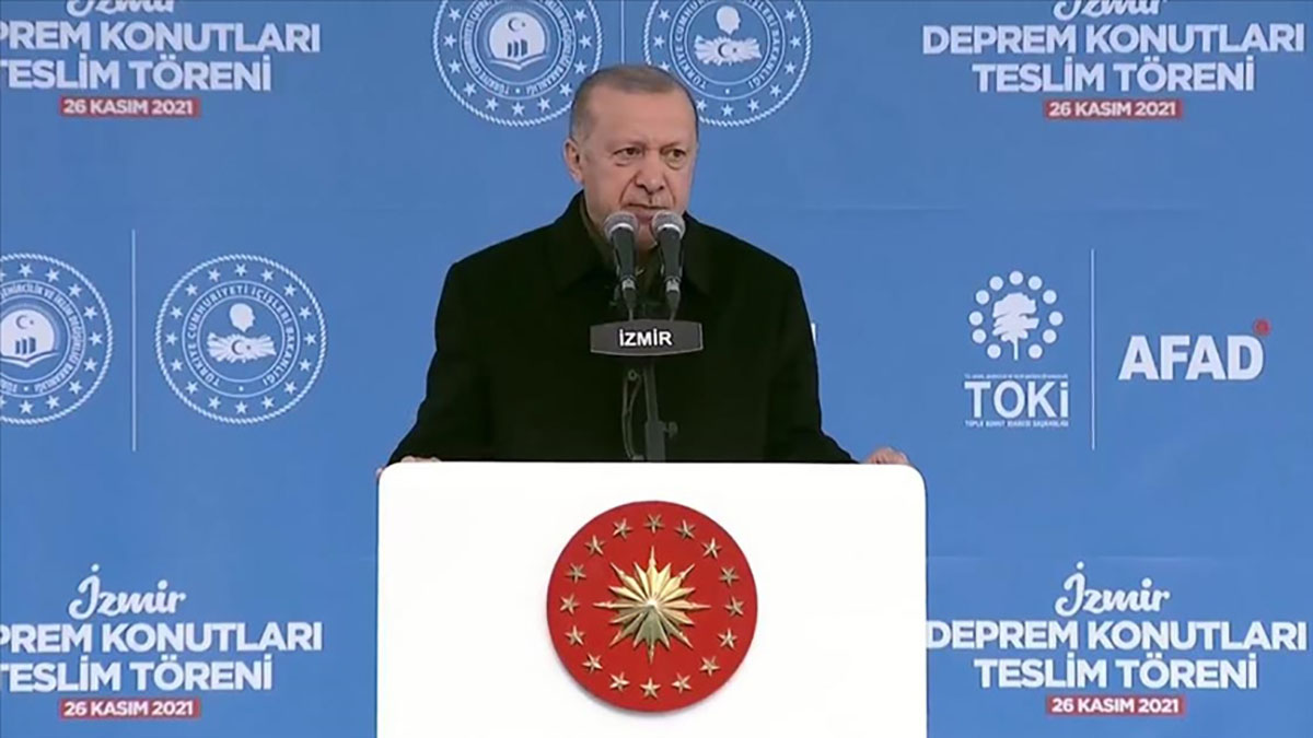 Erdoğan, Deprem Konutları Teslim Töreni'nde konuştu