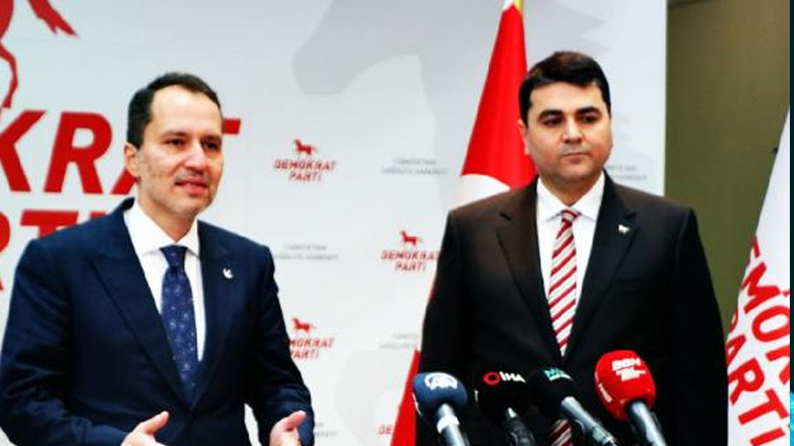 Fatih Erbakan’dan Demokrat Parti Başkanı Uysal’a ziyaret