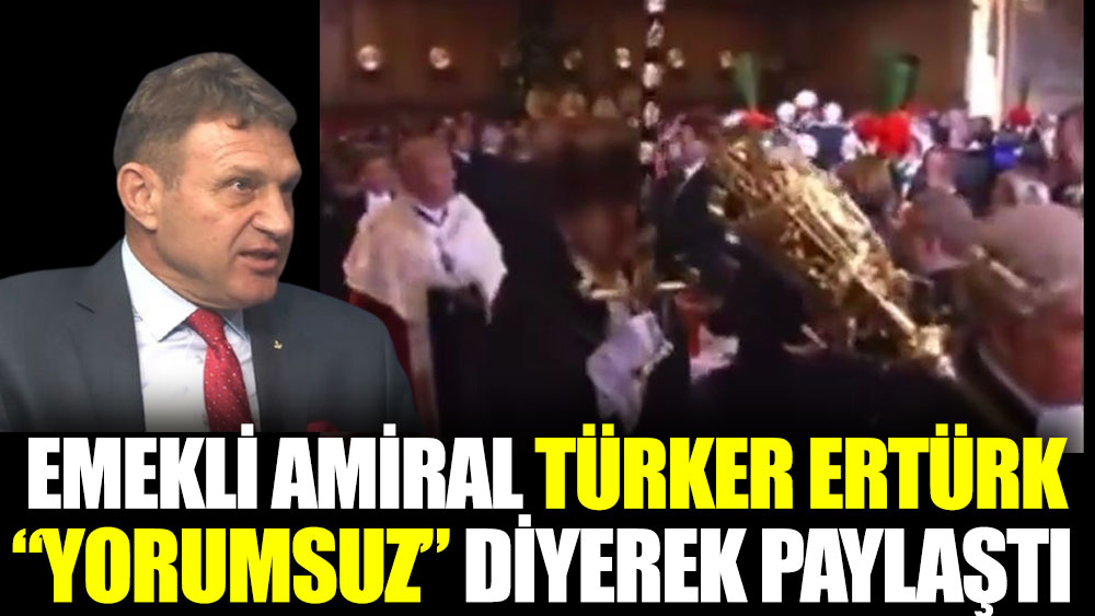 Emekli Amiral Türker Ertürk Abdullah Gül'ü yorumsuz diyerek paylaştı