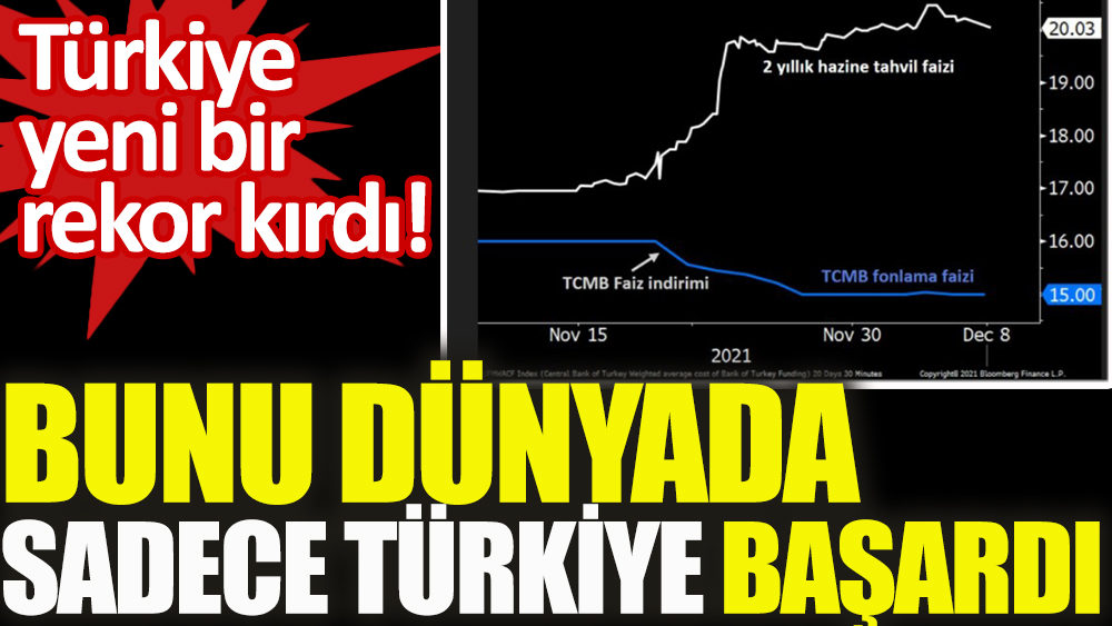 Flaş... Ekonomist Hakan Kara 'yine tarihe geçmişiz' diyerek duyurdu. Türkiye yeni bir rekor kırdı