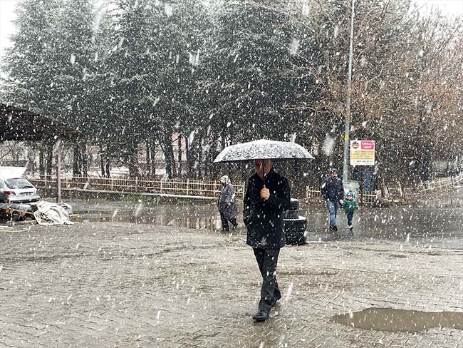 Bitlis’te kar etkili oldu