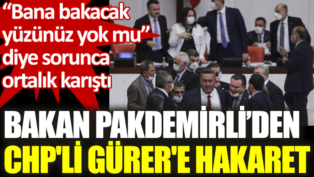 Bakan Pakdemirli, CHP'li Gürer'e hakaret etti: Geri zekalı