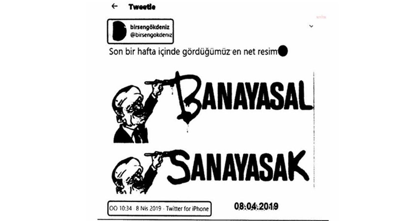 Sosyal medyada paylaşılan Erdoğan karikatürüne hapis cezası