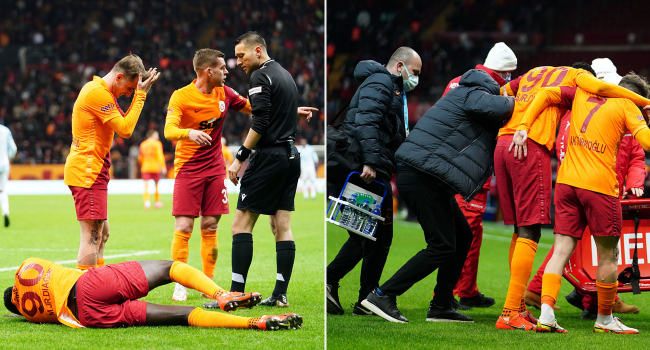 Galatasaray'a Mbaye Diagne'den kötü haber
