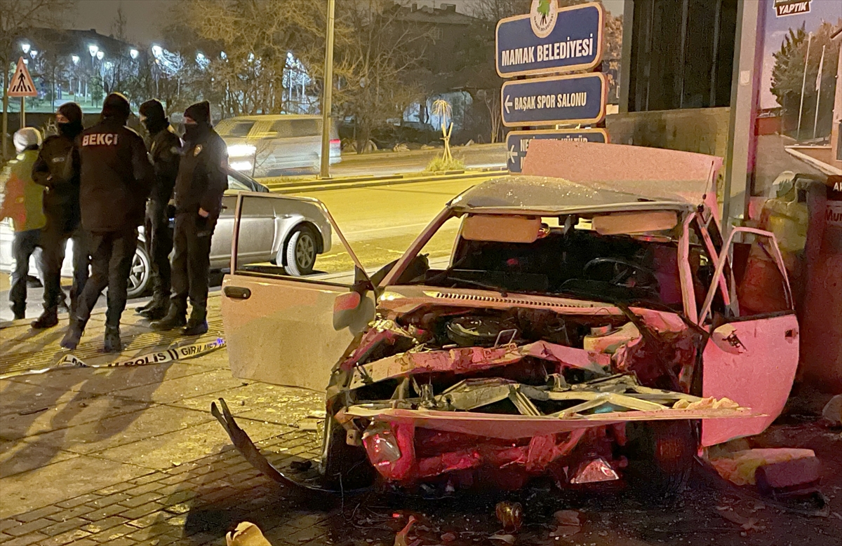 Ankara'da feci kaza: 1 ölü