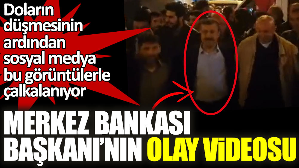 Merkez Bankası Başkanı Şahap Kavcıoğlu'nun olay videosu! Doların düşmesinin ardından sosyal medya bu görüntülerle çalkalanıyor
