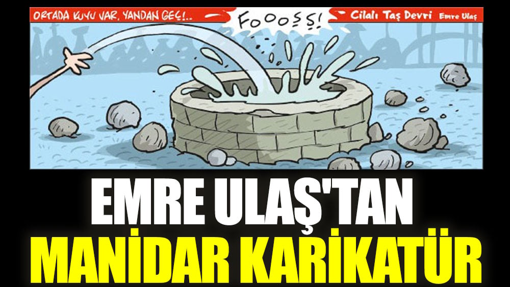 Emre Ulaş'tan manidar karikatür