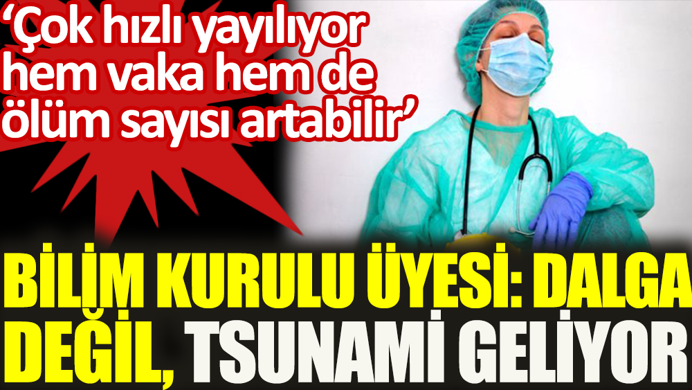 Bilim Kurulu üyesi böyle uyardı: Dalga değil tsunamiye yol açacak