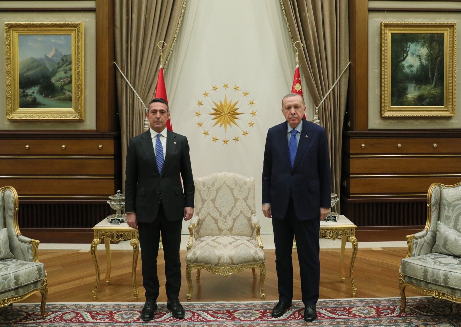 Cumhurbaşkanı Erdoğan Ali Koç ile görüştü